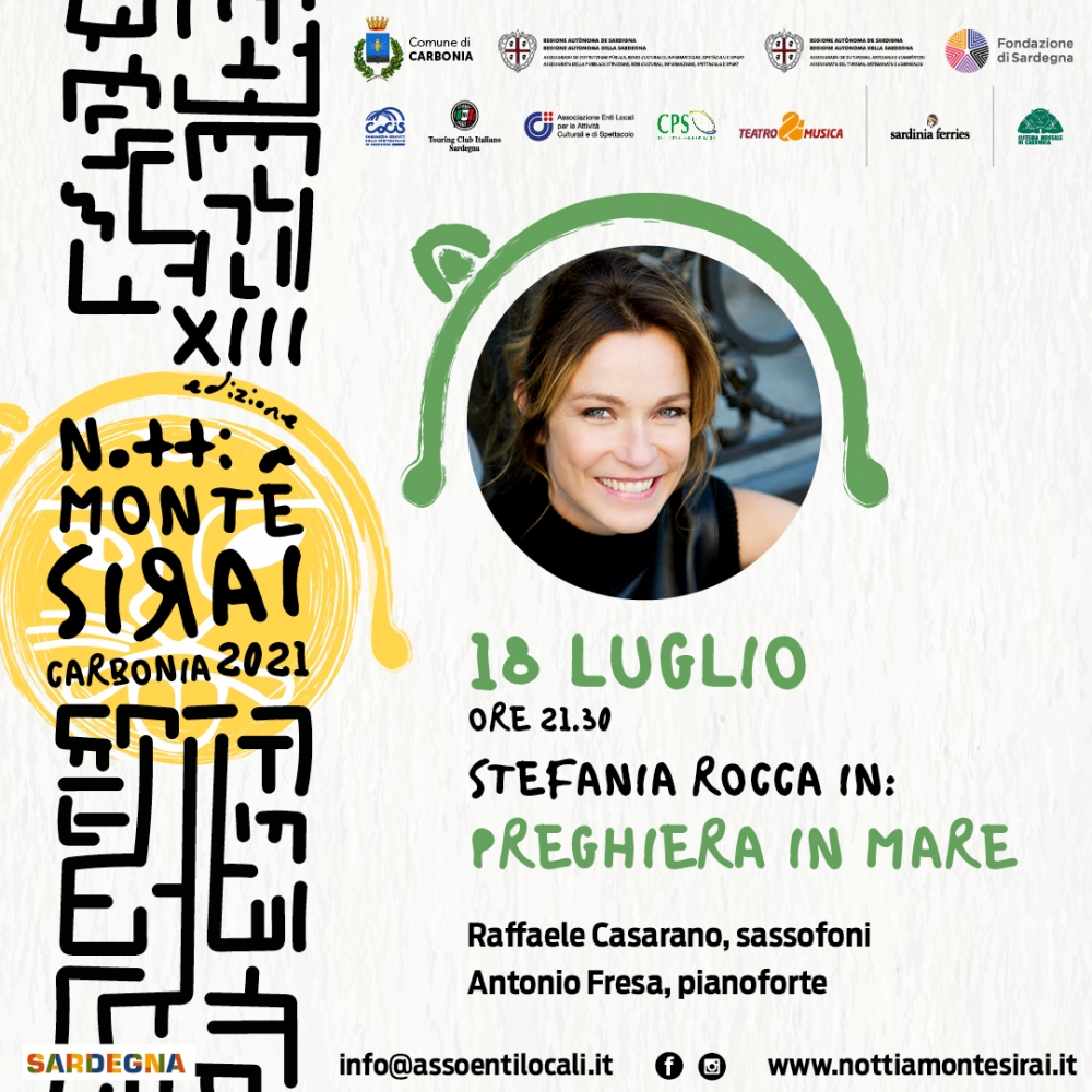 Stefania Rocca In PREGHIERA IN MARE